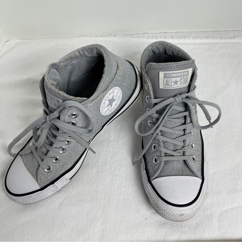Converse Grey Mesh Size 7 Worn Twice nice lining